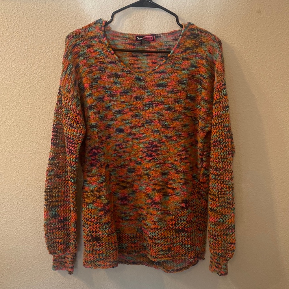 Vintage Say What sweater size medium